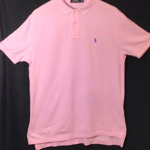 Ralph Lauren Polo shirt, pink, medium